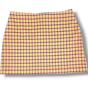 URBAN OUTFITTERS | GRETCHEN PLAID MINI SKIRT